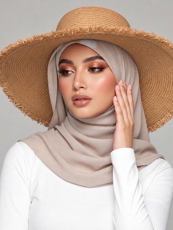 Aldo Accessories - ALDO Woven Straw Hat | Tan Braided Summer Hat | Beach & Vacation Accessory